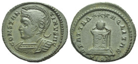 Constantine I, 307-337 Follis Londinium circa 321-323 - From the collection of a Mentor.