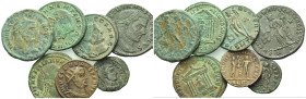 Constantine I, 307-337 Large lot of 7 Folles - IV century AD