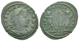 Delmatius caesar, 335-337 Follis Constantinople circa 335-337
