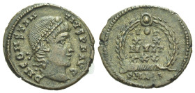Constantius II, 337-361 AE3 Alexandria circa 347-348 - Sold with the original collector's ticket.