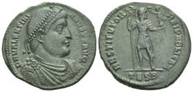 Valentinian I, 364-375 AE1 Thessalonica circa 364-367 - Ex Hauck & Haufaser sale October 1998, 523.