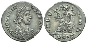 Eugenius, 392-394 Siliqua Lugdunum circa 392-394 - From the collection of a Mentor.