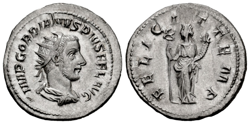 Gordian III. Antoninianus. 243-244 d.C. Rome. (Ric-IV 140). (Rsc-71). Anv.: IMP ...