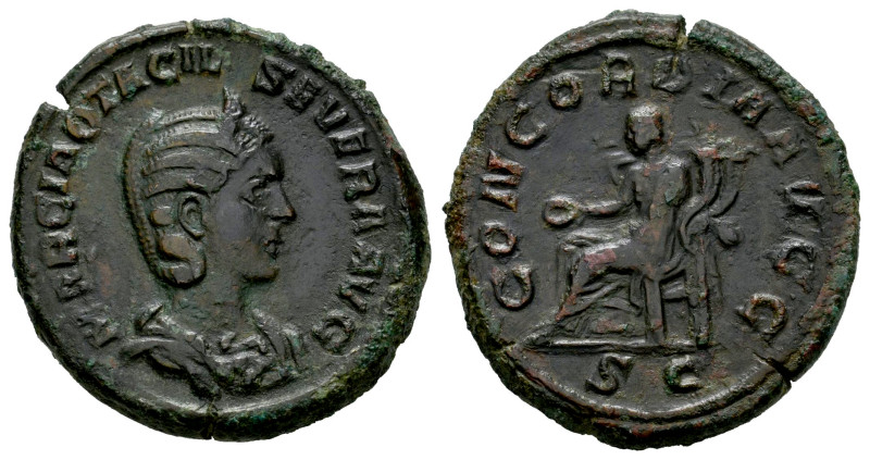 Otacilia Severa. Unit. 244-249 d.C. Rome. (Ric-203d). Anv.: MARCIA OTACIL SEVERA...