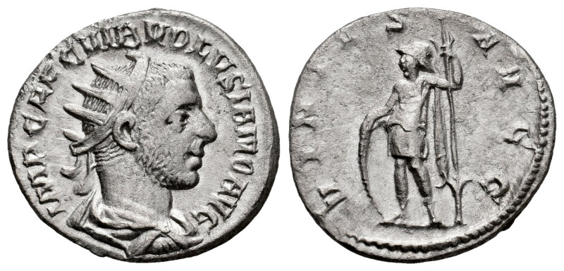 Volusian. Antoninianus. 251-253 d.C. Rome. (Ric-187). (Rsc-135a). Anv.: IMP CAE ...