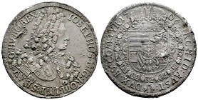 Austria. Joseph I. Taler. 1706. Hall. (Km-1438.1). (Dav-1018). Ag. 28,32 g. Scratches. Patina. Choice VF. Est...180,00. 

Spanish Description: Austr...