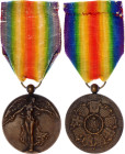 Belgium  WW I Victory Medal 1919