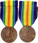 Italy Sardinia & Kingdom of Italy WWI Victory Medal 1920