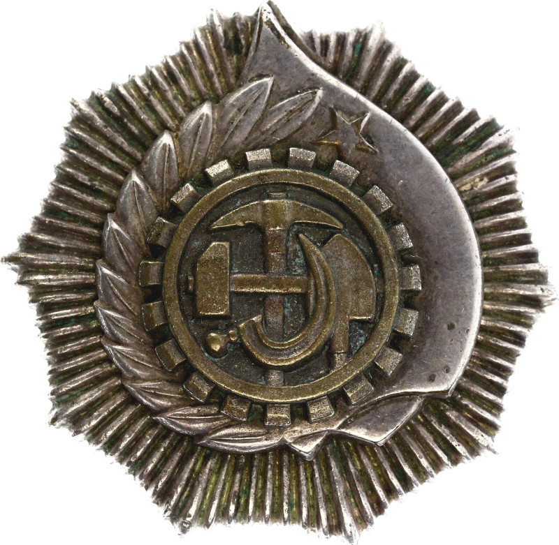 Albania Republic Order of Labor III Class 1945 

Barac# 70, vgAE 45 mm.; Sign ...