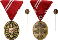 Austria  Medal of Honor of the Red Cross with Pin 1960 - 1980