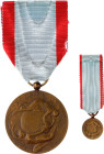 Belgium  Postal Service Commemorative Medal with Miniature 1924
