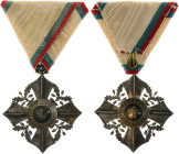 Bulgaria  Civil Merit Order VI Class Silver Cross 1908 - 1944