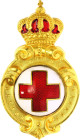 Bulgaria  Red Cross Insignia Type I 1887