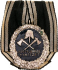 German States Prussia Fire Brigade Badge of Honour 25 Years of Merit 1922