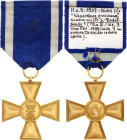 German States Schwarzburg-Rudolstadt Military Service Cross for 15 Years of Merit 1914 - 1918