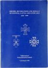 Literature  Orders Decorations & Medals of Estonia, Latvia & Lithuania 1918-1940 1996