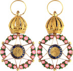 Brazil  Order of the Rose Miniature of Officer Cross 1829
