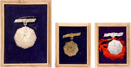 Japan  Lot of 3 Navy Medals 20 -th Century