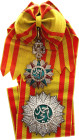 Tunisia  Order of Glory Officer Grand Cross Set Type VII 1929 - 1942