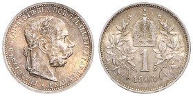 FRANZ JOSEPH I (1848 - 1916)&nbsp;
1 Corona, 1903, 4,99g, Früh 1976, Früh 1976&nbsp;

about UNC | about UNC


FRANTIŠEK JOSEF I. (1848 - 1916)&n...