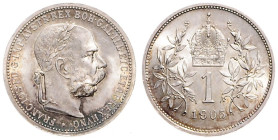 FRANZ JOSEPH I (1848 - 1916)&nbsp;
1 Corona, 1905, 5,02g, Früh 1978, Früh 1978&nbsp;

about UNC | UNC


FRANTIŠEK JOSEF I. (1848 - 1916)&nbsp;
...