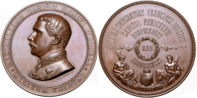 FRANZ JOSEPH I (1848 - 1916)&nbsp;
AE medal To commemorate Karl O´Donnel who had saved the Emperor Franz Joseph I from an attack in Vienna on 18. 2. ...