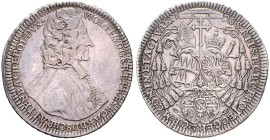 CHURCH COINS, COINAGE OF CZECH NOBLE FAMILIES 
 OLOMOUC
WOLFGANG HANNIBAL VON SCHRATTENBACH (1711 - 1738)&nbsp;
1 Thaler, 1728, Olomouc, 28,07g, Da...