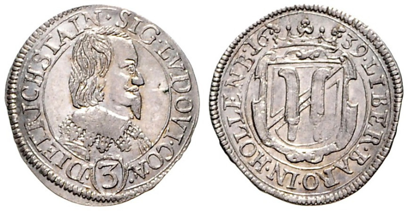 CHURCH COINS, COINAGE OF CZECH NOBLE FAMILIES
LUDWIG SIGISMUND DIETRICHSTEIN (1...