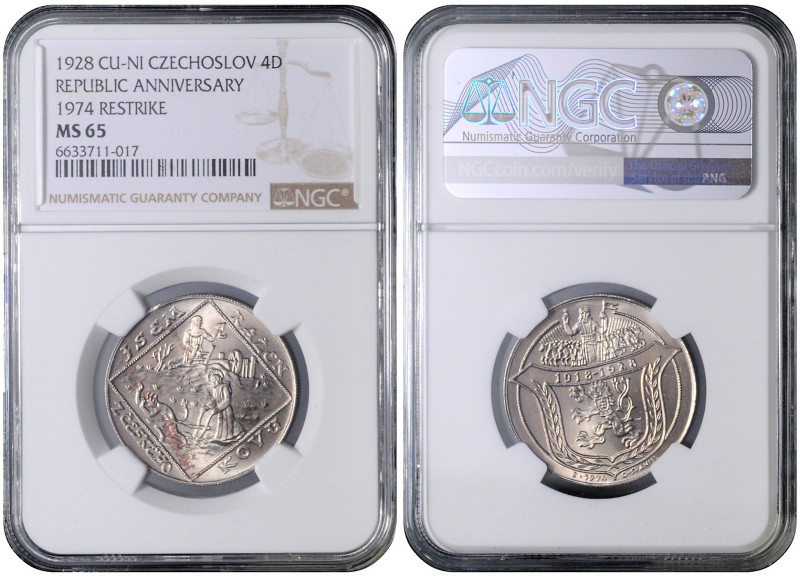 COINS, MEDALS&nbsp;
AE medal (4 Ducats)10th Anniversary of the founding of the ...