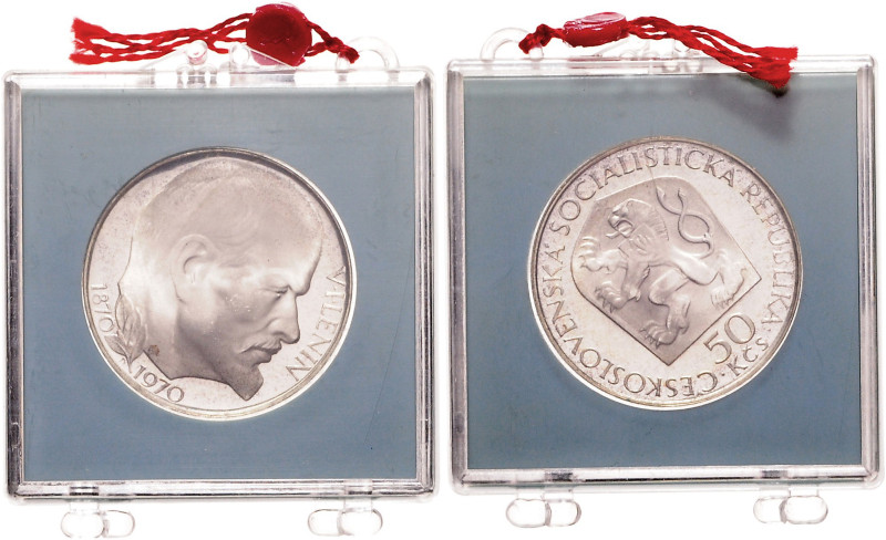COINS, MEDALS&nbsp;
50 Kcs V. I. Lenin, 1970, MCH CSSRP-003, MCH CSSRP-003&nbsp...