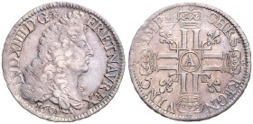 FRANCE
LOUIS XIV (1643 - 1715)&nbsp;
1 ECU, 1691, 27,14g, Dav 3811 , Dav 3811&nbsp;

VF | VF


LUDVÍK XIV. (1643 - 1715)&nbsp;
1 ECU, 1691, 27...