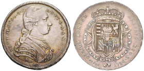 ITALY 
 TUSCANY
PETER LEOPOLD (1765 - 1790) GRAND DUKE OF TUSCANY&nbsp;
1 Thaler, 1786, 27,19g, Dav 1516, Dav 1516&nbsp;

VF | VF 


PETR LEOP...