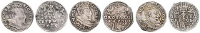 POLAND
SIGISMUND III VASA (1587 - 1632)&nbsp;
Lot 3 coins - 3 Groschen 1595, 1596 and 1598, 7,07g&nbsp;

VF | VF


ZIKMUND III. VASA (1587 - 16...