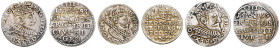 POLAND
SIGISMUND III VASA (1587 - 1632)&nbsp;
Lot 3 coins - 3 Groschen 1593 a 1599, 1 Groschen 1623, 6,62g&nbsp;

VF | VF


ZIKMUND III. VASA (...