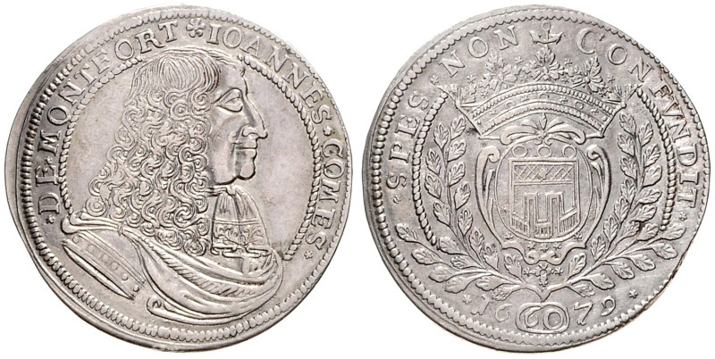 MONTFORT
JOHANN VIII (1662 - 1686) COUNT OF MONTFORT&nbsp;
60 Kreuzer, 1679, 1...