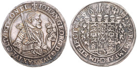 SAXONY
JOHANN GEORG (1616 - 1656) ELECTOR OF SAXONY&nbsp;
1 Thaler, 1623, 28,84g, Dav 7601, Dav 7601&nbsp;

about EF | about EF


JAN JIŘÍ I. S...