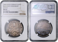 GERMAN EMPIRE
COINS, MEDALS&nbsp;
Silver medal 25th Anniversary of the German Empire, 1896&nbsp;

UNC | UNC , NGC MS 64


MINCE, MEDAILE&nbsp;...