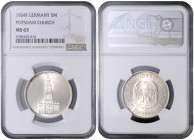 GERMAN REICH
COINS, MEDALS&nbsp;
5 Mark To commemorate the Anniversary of the Reichstag Opening, 1934, F, Jäg 357, F. Jäg 357&nbsp;

UNC | UNC , N...