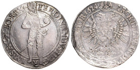 FERDINAND II (1617 - 1637)&nbsp;
1 Thaler, 1624, značka mincovny nečitelná, 28,98g, značka mincovny nečitelná&nbsp;

about EF | about EF


FERDI...