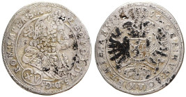 LEOPOLD I (1657 - 1705)&nbsp;
15 Kreuzer, 1694, Praha, 5,67g, Hal 1409, Praha. Hal 1409&nbsp;

VF | VF


LEOPOLD I. (1657 - 1705)&nbsp;
15 Kreu...