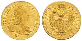 JOSEPH II (1765 - 1790)&nbsp;
1 Ducat, 1773, E/H.G., 3,45g, Her 51, E/H.G. Her 51&nbsp;

about EF | about EF


JOSEF II. (1765 - 1790)&nbsp;
1 ...