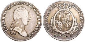 JOSEPH II (1765 - 1790)&nbsp;
Scudo, 1785, LB, 22,7g, Her 360, LB. Her 360&nbsp;

about VF | about VF


JOSEF II. (1765 - 1790)&nbsp;
Scudo, 17...