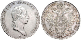 FRANCIS II / I (1792 - 1806 - 1835)&nbsp;
1 Thaler, 1828, A, 28,03g, Her 346, A. Her 346&nbsp;

EF | EF


FRANTIŠEK II. / I. (1792 - 1806 - 1835...