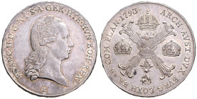 FRANCIS II / I (1792 - 1806 - 1835)&nbsp;
1 Thaler type with the cross, 1793, B, 29,57g, Her 469, B. Her 469&nbsp;

about UNC | about UNC


FRAN...