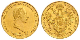 FRANCIS II / I (1792 - 1806 - 1835)&nbsp;
1/2 Sovrano, 1831, M, 5,61g, Früh 600, M. Früh 600&nbsp;

about UNC | about UNC


FRANTIŠEK II. / I. (...
