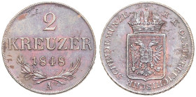 FERDINAND V / I (1835 - 1848) - REVOLUTION (1848 - 1849)&nbsp;
2 Kreuzer, 1848, A, 16,96g, Früh 1072, A. Früh 1072&nbsp;

EF | EF


FERDINAND V....
