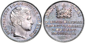 FERDINAND V / I (1835 - 1848)&nbsp;
Silver jeton (small) To commemorate the Coronation of Ferdinand V / I as Bohemian King in Prague on 7. 9. 1836, 1...