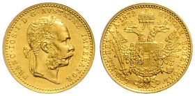 FRANZ JOSEPH I (1848 - 1916)&nbsp;
1 Ducat, 1872, 3,48g, Früh 1331, Früh 1331&nbsp;

EF | EF


FRANTIŠEK JOSEF I. (1848 - 1916)&nbsp;
1 Dukát, ...