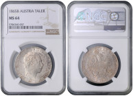 FRANZ JOSEPH I (1848 - 1916)&nbsp;
1 Thaler, 1865, B, Früh 1423, B. Früh 1423&nbsp;

UNC | UNC , NGC MS 64


FRANTIŠEK JOSEF I. (1848 - 1916)&nb...