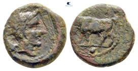 Sicily. Gela circa 420-405 BC. Onkia Æ